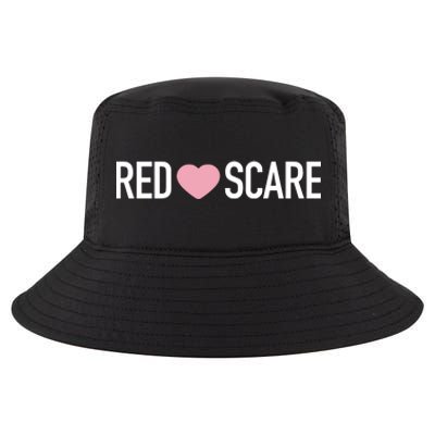 Anna Khachiyan Red Love Scare Cool Comfort Performance Bucket Hat