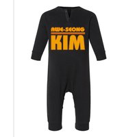 Aweseong Kim San Diego Baseball Infant Fleece One Piece