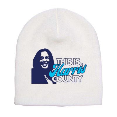 Abbie Kamin This Is Harris County Short Acrylic Beanie