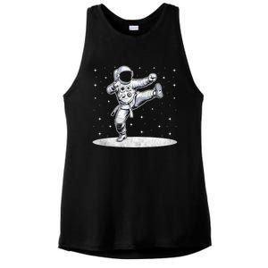 Astronaut Karate Taekwondo Martial Artist Martial Arts Tkd Cute Gift Ladies PosiCharge Tri-Blend Wicking Tank