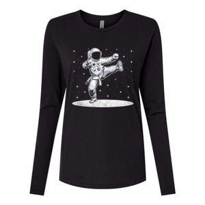 Astronaut Karate Taekwondo Martial Artist Martial Arts Tkd Cute Gift Womens Cotton Relaxed Long Sleeve T-Shirt