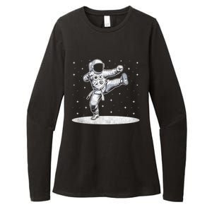 Astronaut Karate Taekwondo Martial Artist Martial Arts Tkd Cute Gift Womens CVC Long Sleeve Shirt