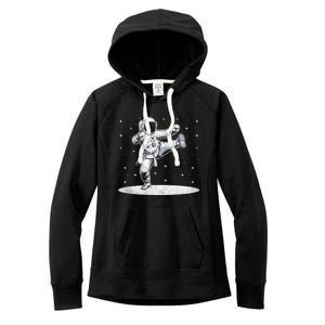 Astronaut Karate Taekwondo Martial Artist Martial Arts Tkd Cute Gift Women's Fleece Hoodie