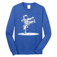 Astronaut Karate Taekwondo Martial Artist Martial Arts Tkd Cute Gift Long Sleeve Shirt