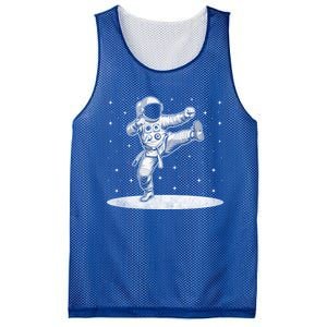 Astronaut Karate Taekwondo Martial Artist Martial Arts Tkd Cute Gift Mesh Reversible Basketball Jersey Tank