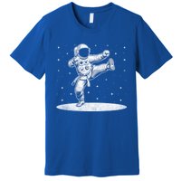 Astronaut Karate Taekwondo Martial Artist Martial Arts Tkd Cute Gift Premium T-Shirt