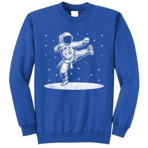 Astronaut Karate Taekwondo Martial Artist Martial Arts Tkd Cute Gift Tall Sweatshirt