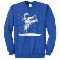 Astronaut Karate Taekwondo Martial Artist Martial Arts Tkd Cute Gift Tall Sweatshirt