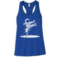 Astronaut Karate Taekwondo Martial Artist Martial Arts Tkd Cute Gift Women's Racerback Tank