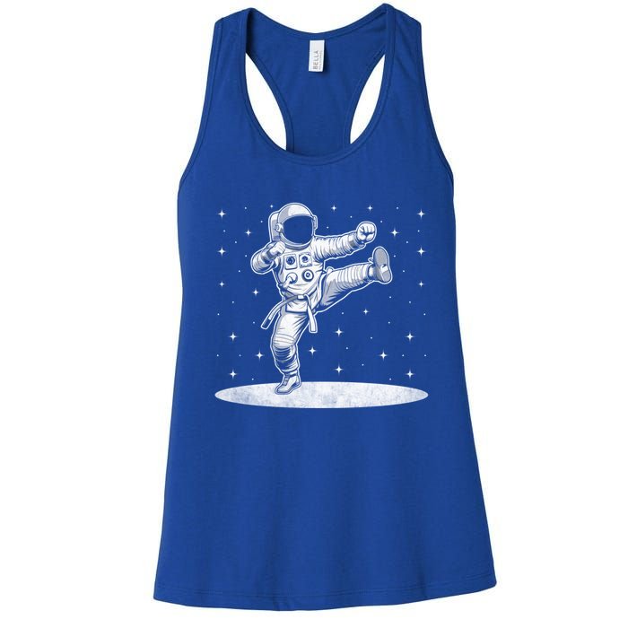 Astronaut Karate Taekwondo Martial Artist Martial Arts Tkd Cute Gift Women's Racerback Tank