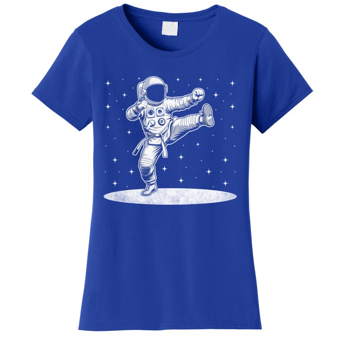 Astronaut Karate Taekwondo Martial Artist Martial Arts Tkd Cute Gift Women's T-Shirt