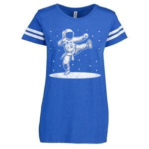 Astronaut Karate Taekwondo Martial Artist Martial Arts Tkd Cute Gift Enza Ladies Jersey Football T-Shirt