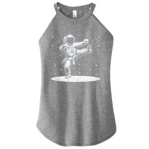 Astronaut Karate Taekwondo Martial Artist Martial Arts Tkd Cute Gift Women's Perfect Tri Rocker Tank