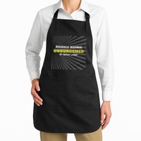 Anti Kamala Unburdened By Basic Logic Cool Distressed Full-Length Apron With Pockets