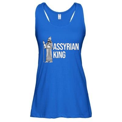 Assyrian King With An Assyrian King Funny Gift Ladies Essential Flowy Tank