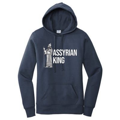 Assyrian King With An Assyrian King Funny Gift Women's Pullover Hoodie