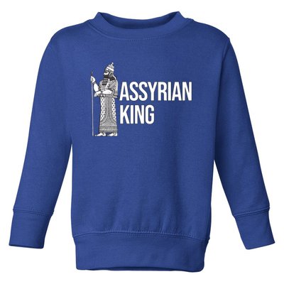 Assyrian King With An Assyrian King Cute Gift Toddler Sweatshirt