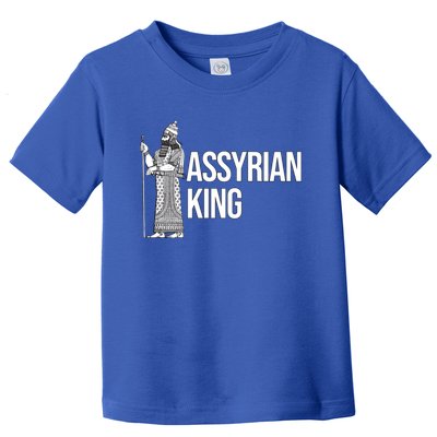 Assyrian King With An Assyrian King Cute Gift Toddler T-Shirt