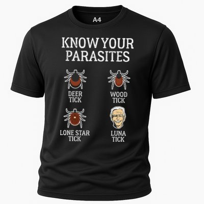 Antibiden Know Your Parasites Lunatic Impeach Joe Biden Performance Shirt
