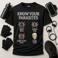 Antibiden Know Your Parasites Lunatic Impeach Joe Biden Performance Shirt