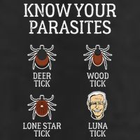 Antibiden Know Your Parasites Lunatic Impeach Joe Biden Adult Drive Performance Visor