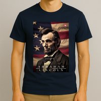Abraham Lincoln 16th President Of The United States Portrait T-Shirt