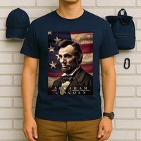 Abraham Lincoln 16th President Of The United States Portrait T-Shirt