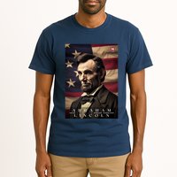 Abraham Lincoln 16th President Of The United States Portrait Tall T-Shirt