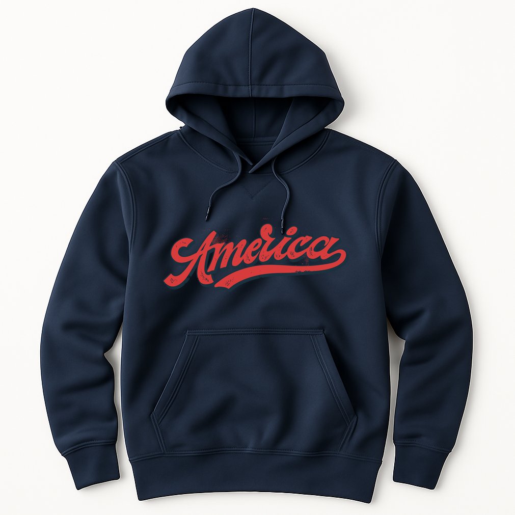 America Label Hoodie