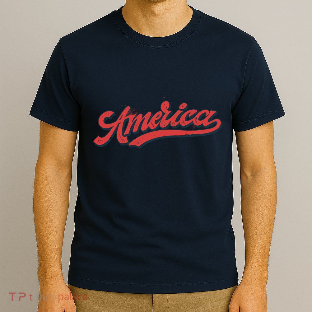 America Label T-Shirt