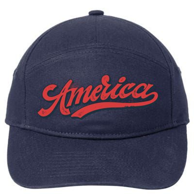 America Label 7-Panel Snapback Hat