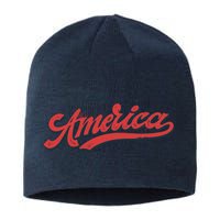 America Label Sustainable Beanie