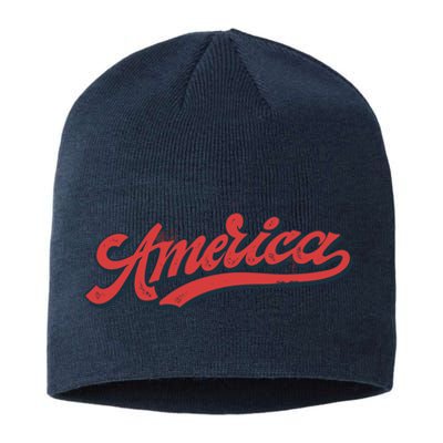 America Label Sustainable Beanie