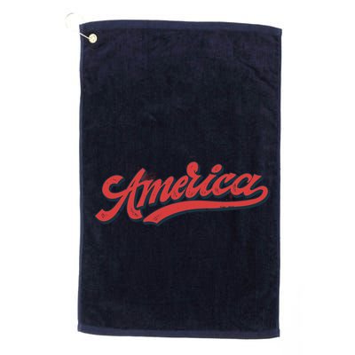 America Label Golf Towel