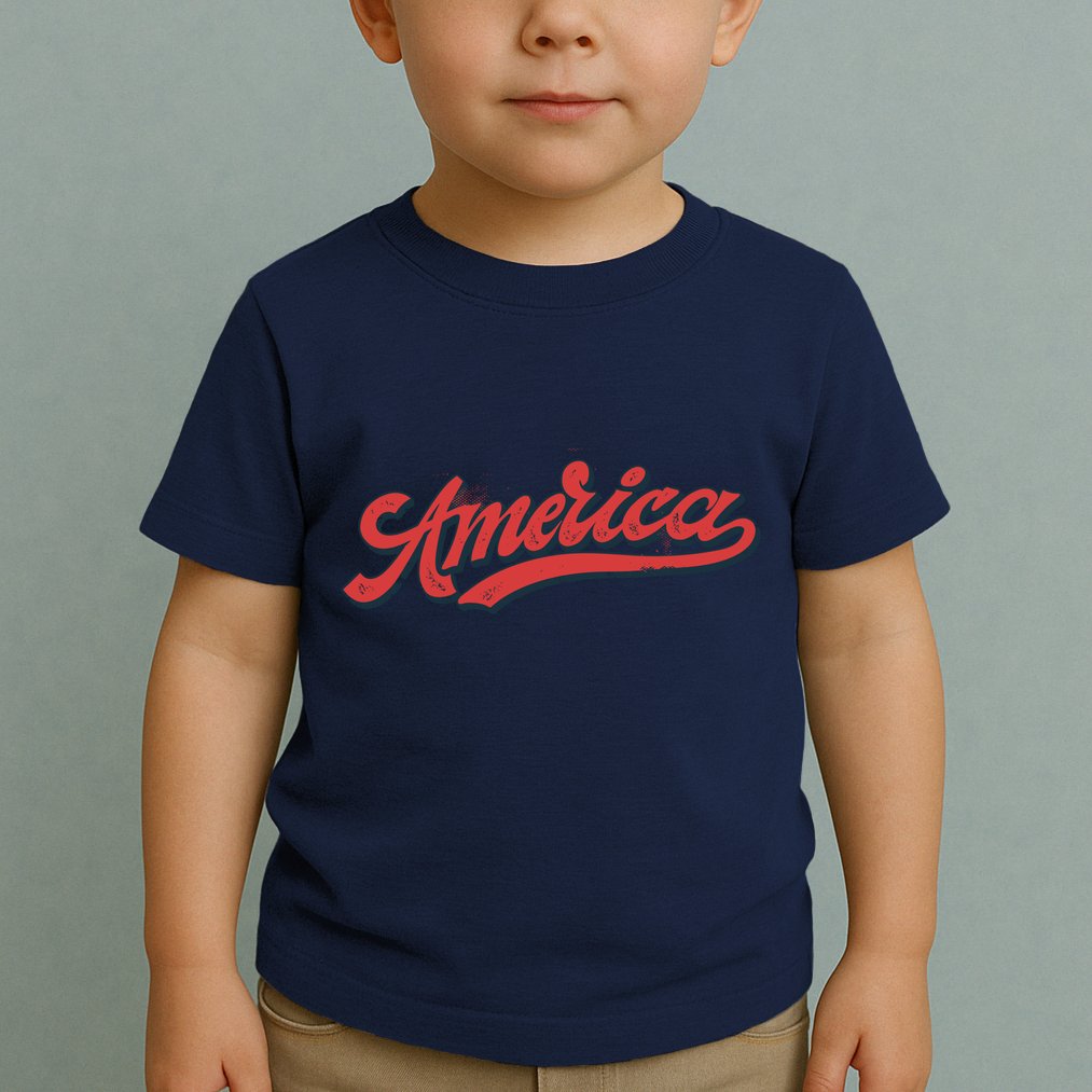 America Label Toddler T-Shirt