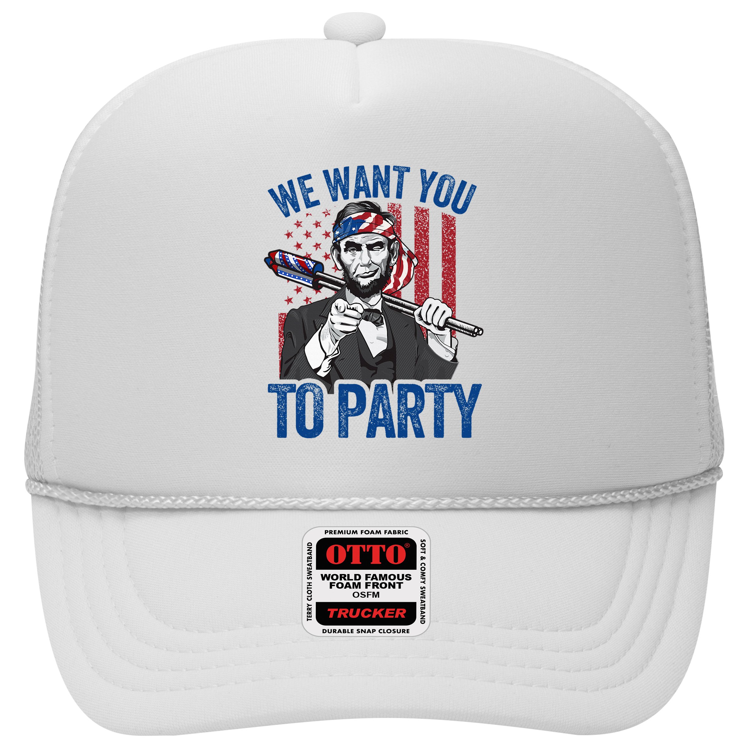 Abraham Lincoln 4th Of July American Hat