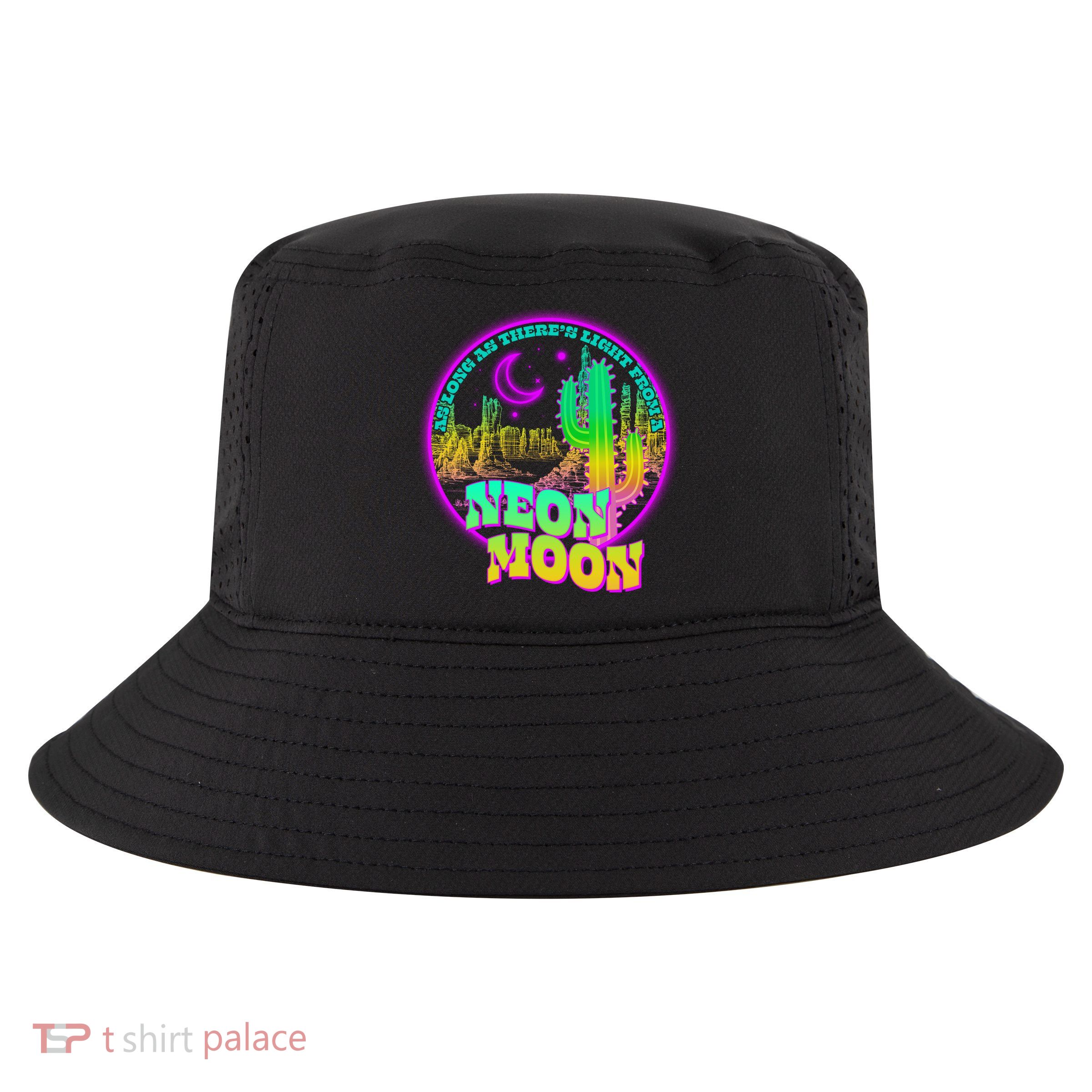 As Long As There's Light From A Neon Moon Cool Comfort Performance Bucket Hat