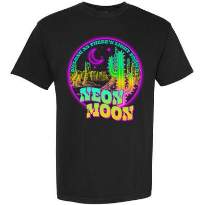 As Long As There's Light From A Neon Moon Garment-Dyed Heavyweight T-Shirt