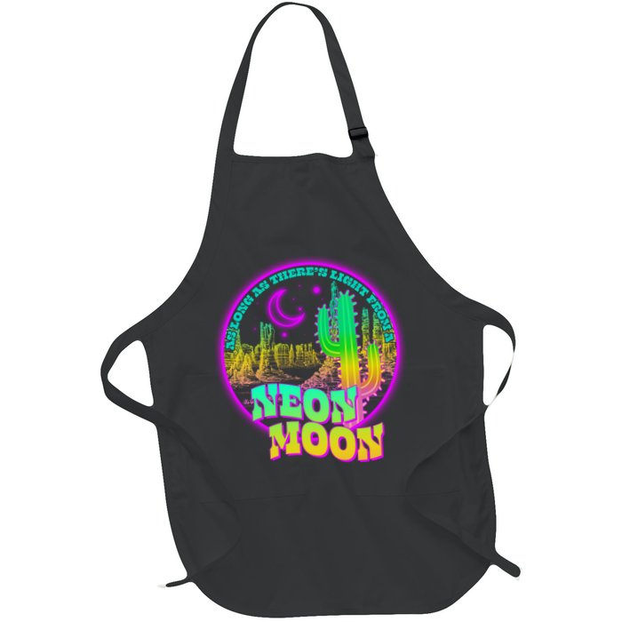 As Long As There's Light From A Neon Moon Apron