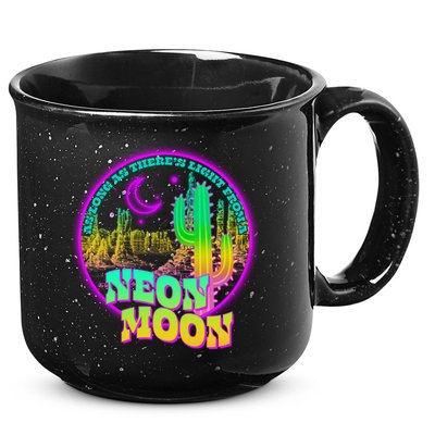 As Long As There's Light From A Neon Moon 15oz Campfire Ceramic Mug