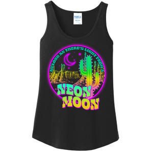 As Long As There's Light From A Neon Moon Ladies Essential Tank