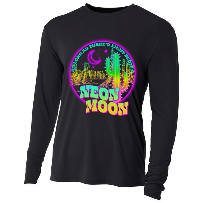 As Long As There's Light From A Neon Moon Cooling Performance Long Sleeve Crew