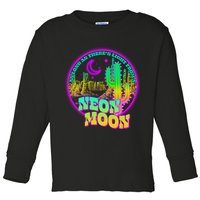 As Long As There's Light From A Neon Moon Toddler Long Sleeve Shirt