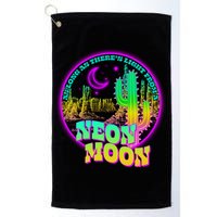 As Long As There's Light From A Neon Moon Golf Towel
