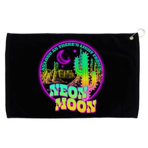 As Long As There's Light From A Neon Moon Grommeted Golf Towel