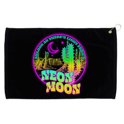 As Long As There's Light From A Neon Moon Grommeted Golf Towel