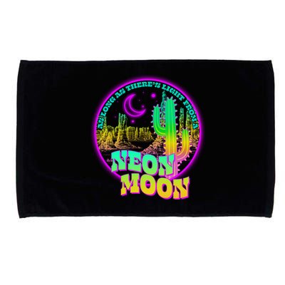 As Long As There's Light From A Neon Moon Microfiber Hand Towel