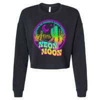 As Long As There's Light From A Neon Moon Cropped Pullover Crew