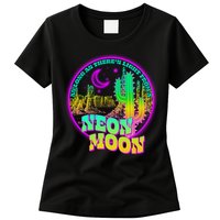 As Long As There's Light From A Neon Moon Womens T-Shirt