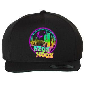 As Long As There's Light From A Neon Moon Wool Snapback Cap